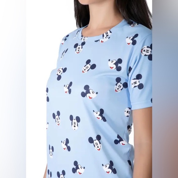 Disney Mickey Mouse Printed Casual T-shirt Women’s Size XS - Picture 1 of 5